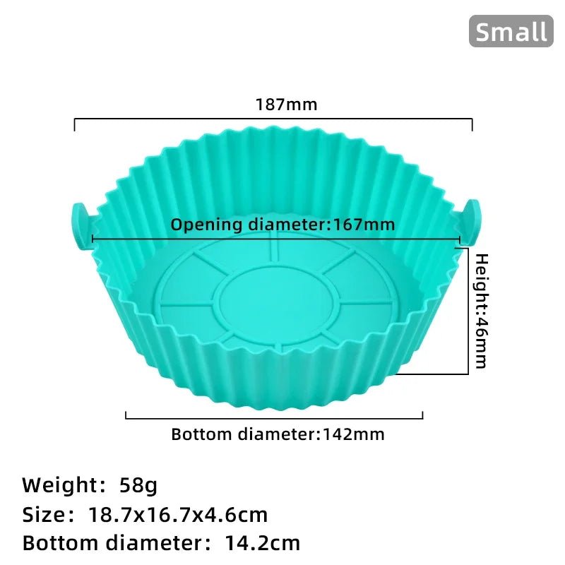 Moule en silicone pour friteuse à air / réutilisable - lavable - antiéclaboussures// accessoire cuisine. - Loulshop