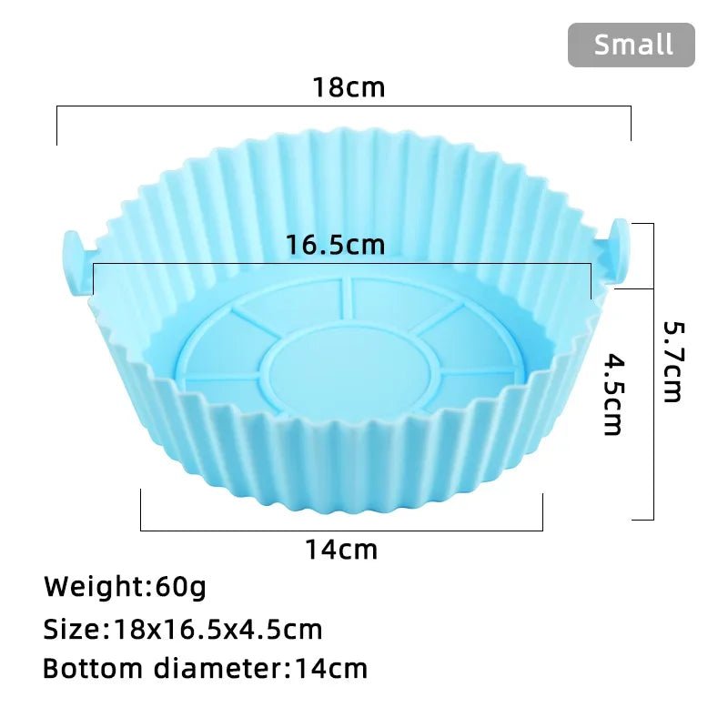 Moule en silicone pour friteuse à air / réutilisable - lavable - antiéclaboussures// accessoire cuisine. - Loulshop