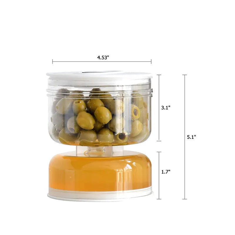 Sablier à cornichons et olives - outils séparateur de jus || accessoire de cuisine - Loulshop